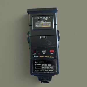 Vintage FOCAL M500C-ZOOM Auto Shoe Mount Camera Electronic Flash Unit 20-01-37